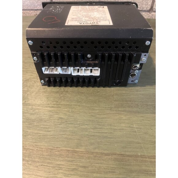 Toyota Fujitsu Ten 86120-35220 Logic Control Deck AM/FM Cassette Stereo Radio - Picture 5 of 7